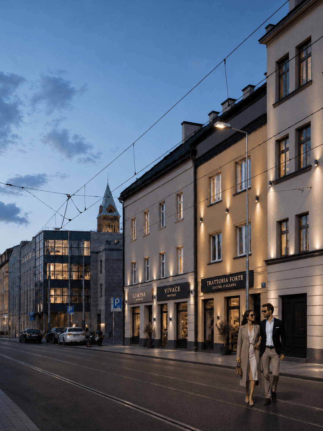 Kalwaryjska 77 street facade