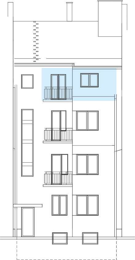 Front elevation