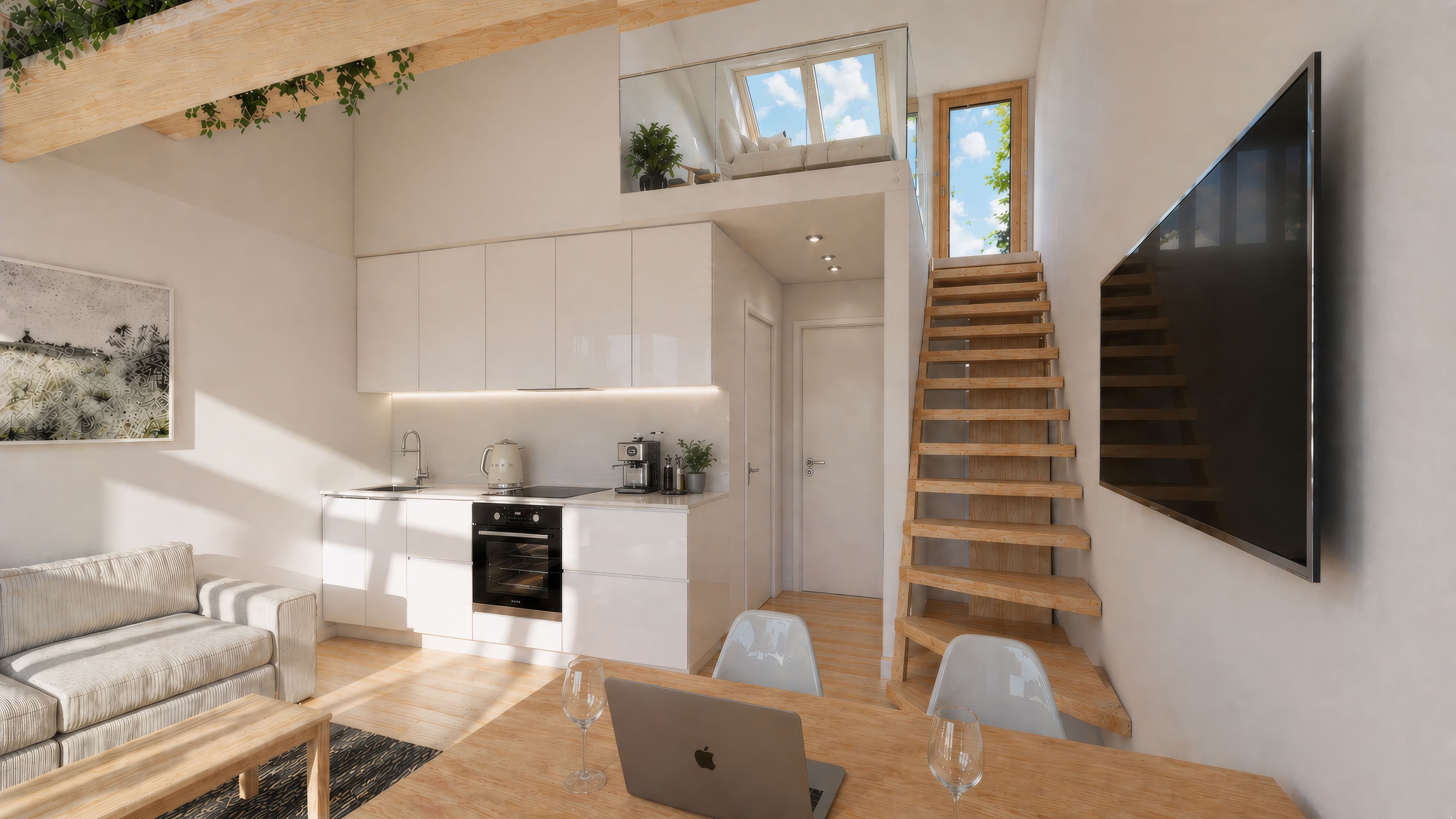 Render 2: Apartment M3.3